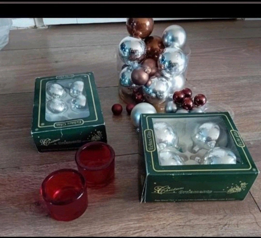 kerstspullen, krans, ballen, Diversen, Ophalen of Verzenden