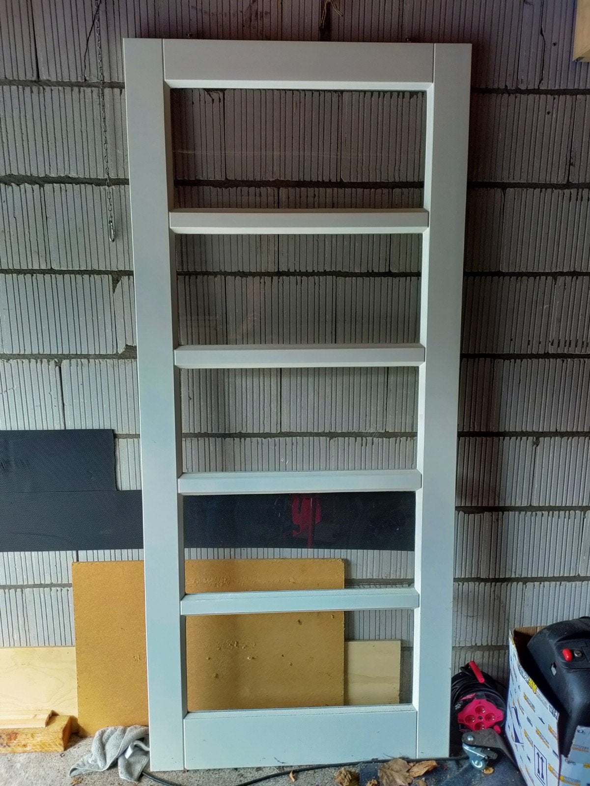 Paneeldeur 93x212 cm met facet geslepen ramen, Doe-het-zelf en Verbouw, Gebruikt, 80 tot 100 cm, Binnendeur, Ophalen of Verzenden