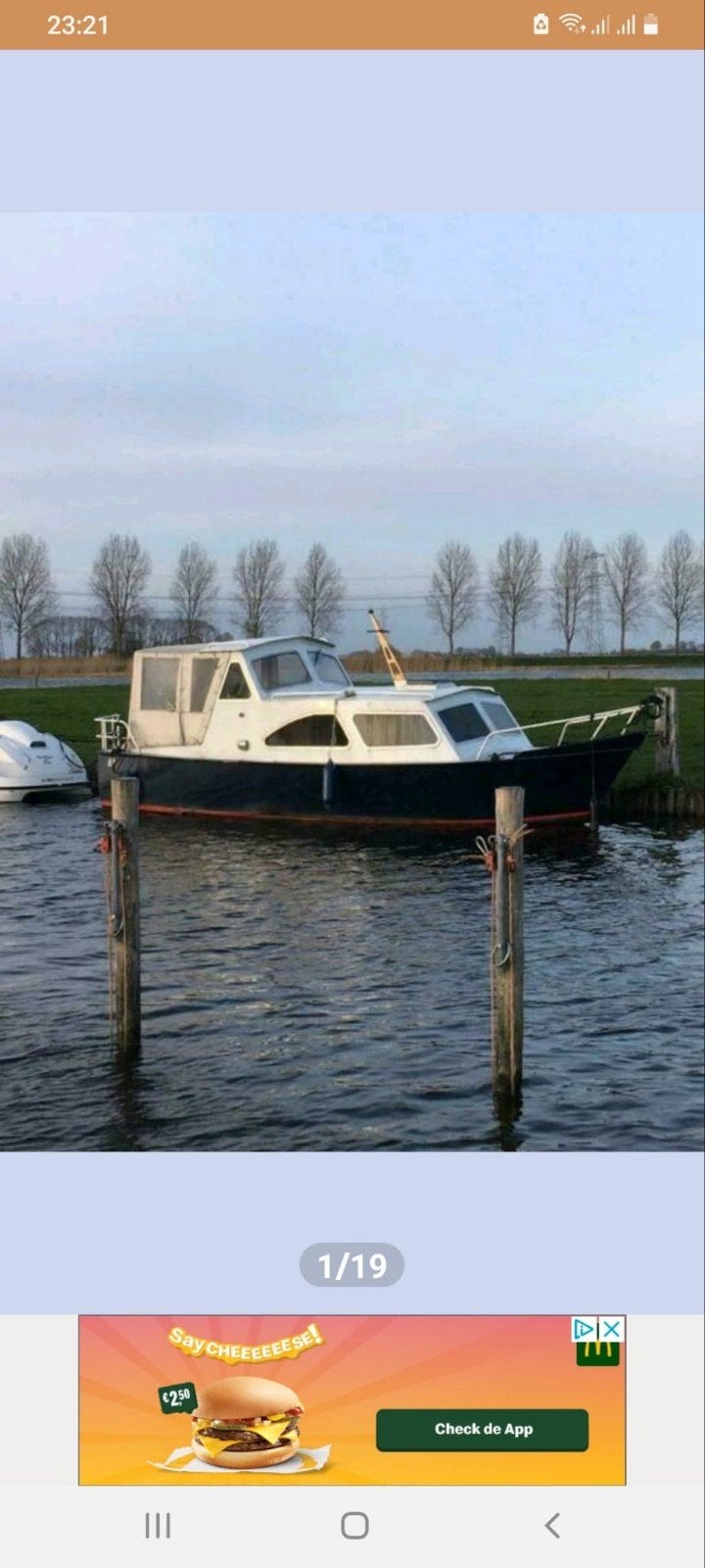 Bootkap past op Ten Broeke Kruiser uit 1980 . 4 jaar ., Ophalen of Verzenden, Gebruikt, Overige typen