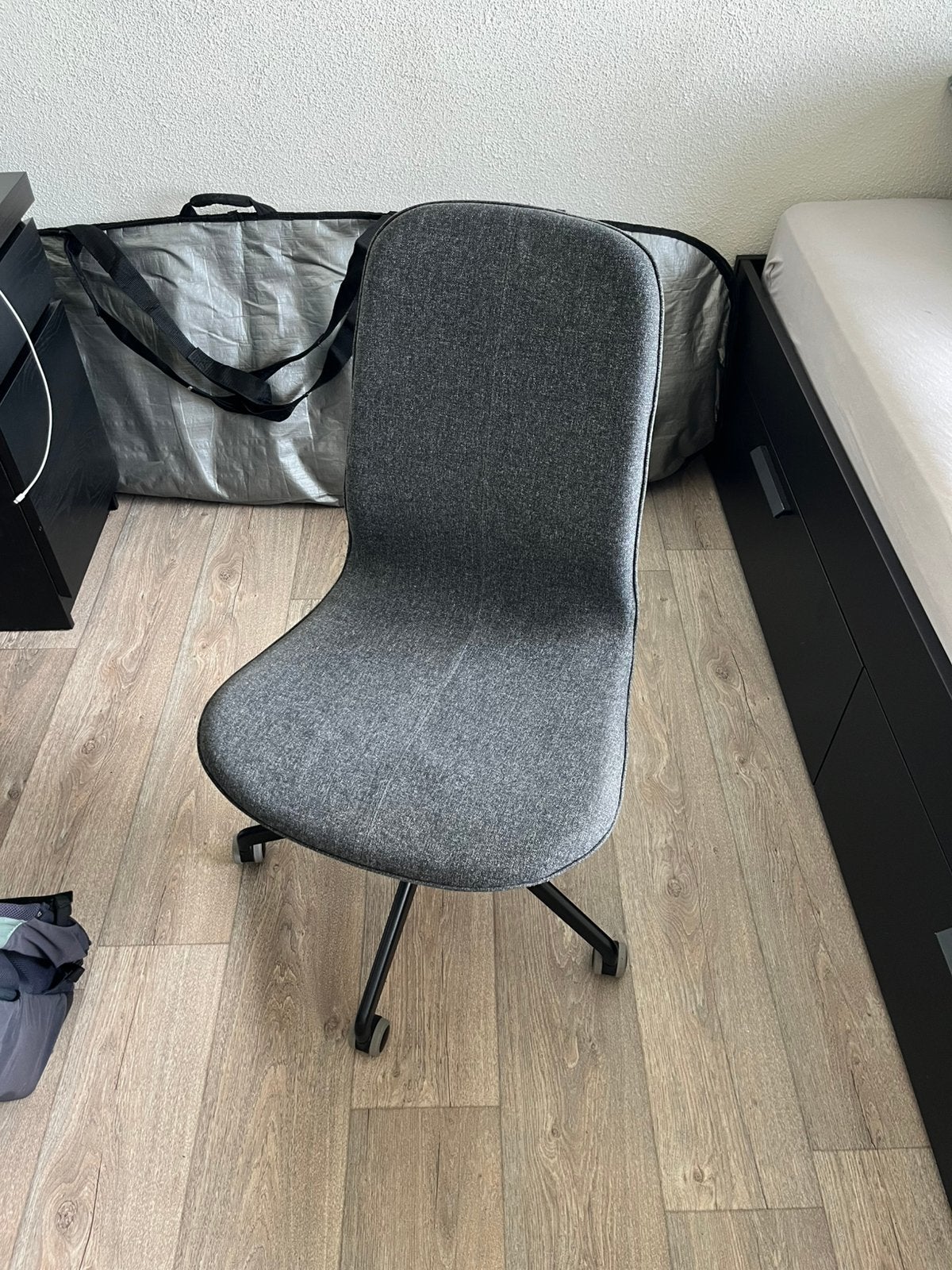 Bureaustoel ikea, Ophalen, Zo goed als nieuw, Zwart