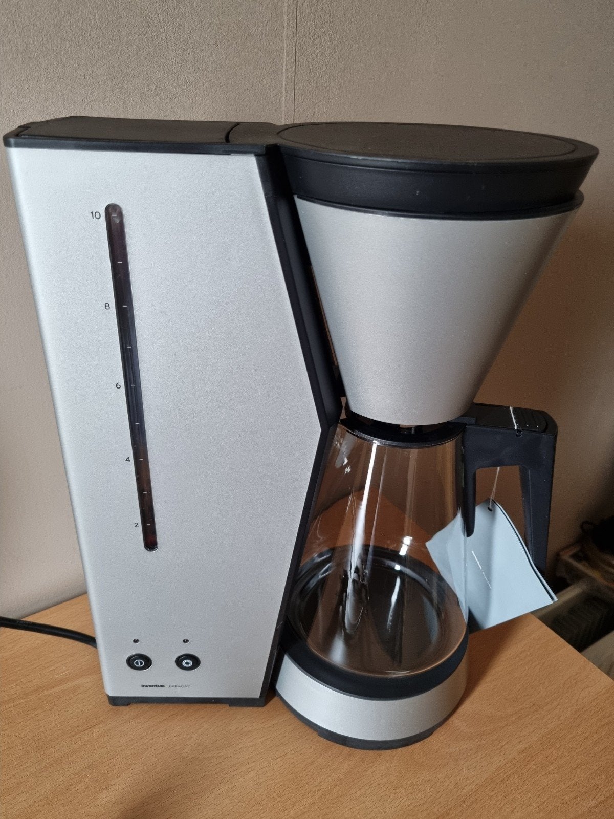 Inventum koffiezetapparaat, Ophalen, Koffiemachine