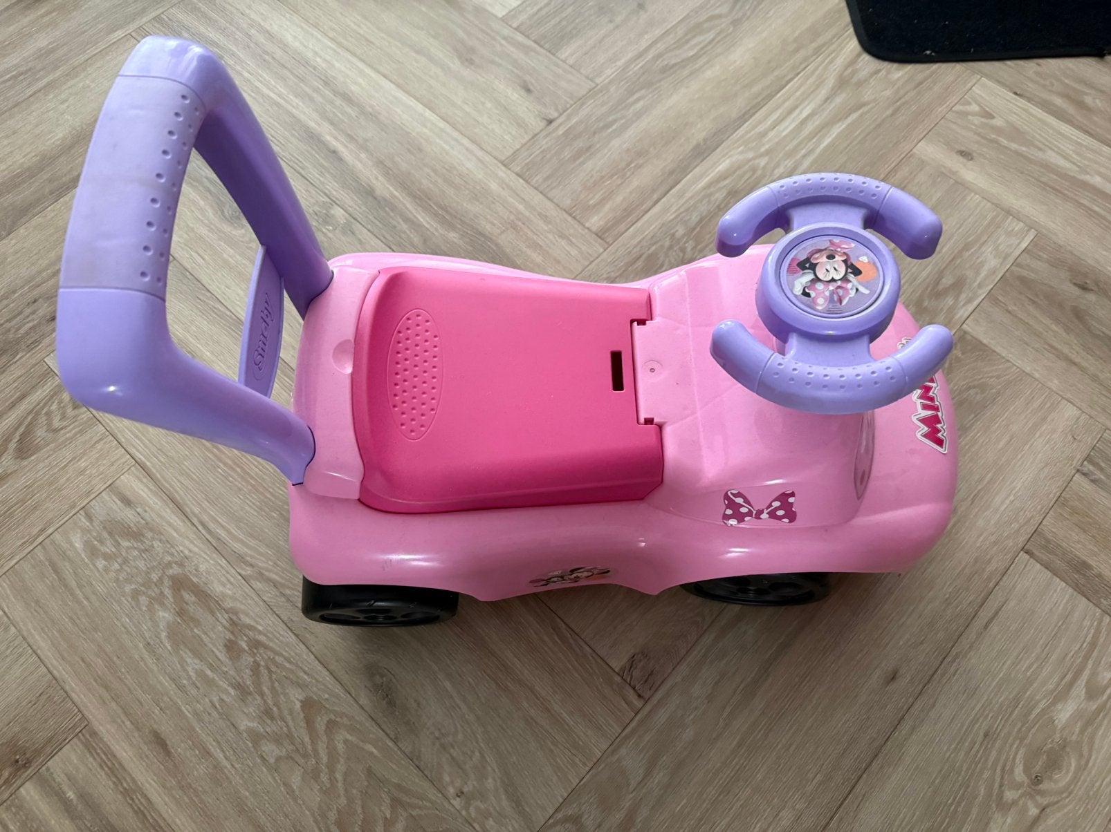 Mini Mouse car, Ophalen, Zo goed als nieuw