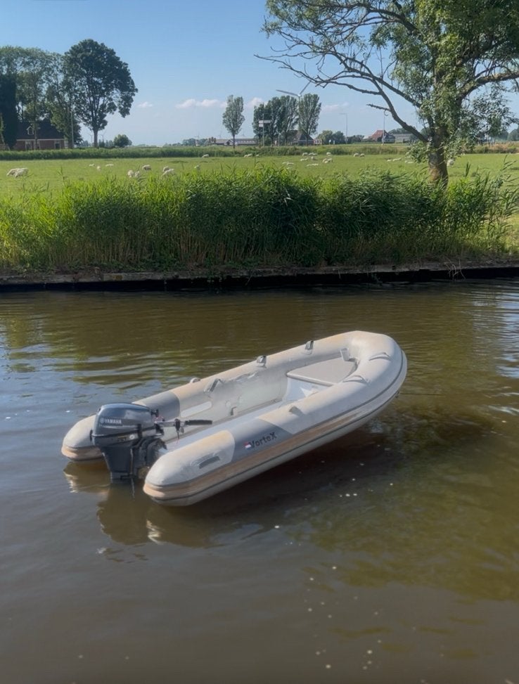 Vortex 310 rib met yamaha 8pk 4 takt, Watersport en Boten, Ophalen, Gebruikt, Overige typen, Met peddels