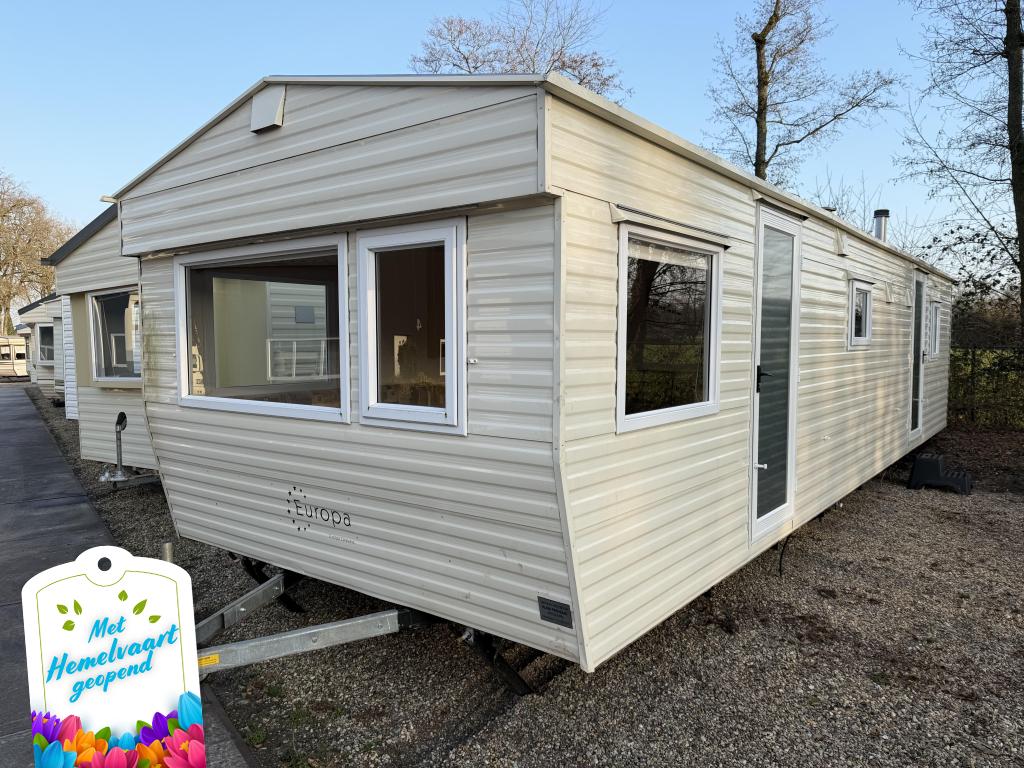 Europa Stacarvan 10 x 3.10 m 2Slp, Caravans en Kamperen, Stacaravans, Niet ingevuld, Niet ingevuld, Niet ingevuld, Tot en met 4
