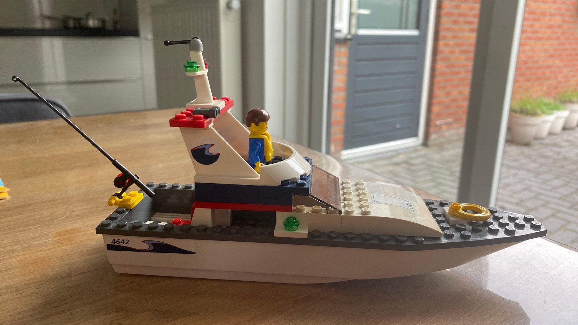 Lego City Politieboot 4642 - Zonder boekjes, Ophalen of Verzenden, Gebruikt, Overige merken