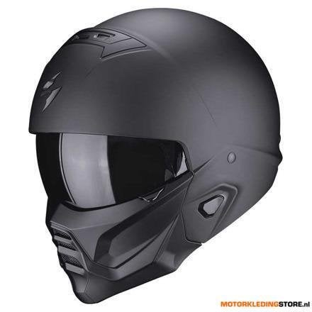 Scorpion EXO-COMBAT II SOLID Jethelm, Mat Zwart, Ophalen of Verzenden, Nieuw met kaartje
