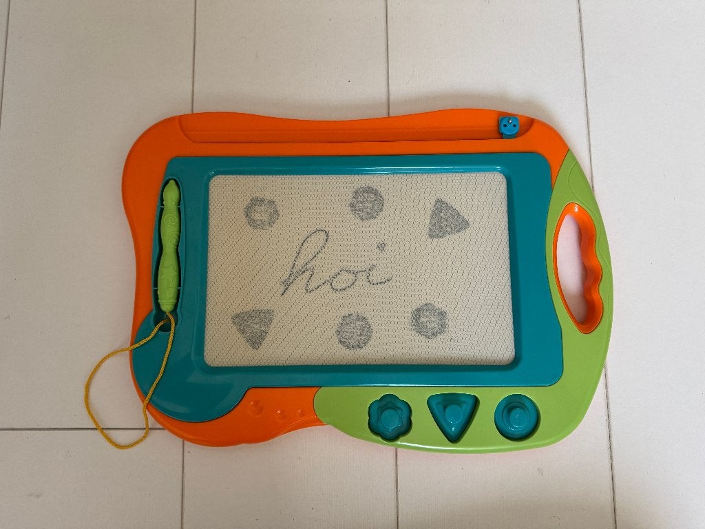Magnetisch tekenbord met pen voor kinderen, Kinderen en Baby's, Speelgoed | Educatief en Creatief, Ophalen of Verzenden, Gebruikt