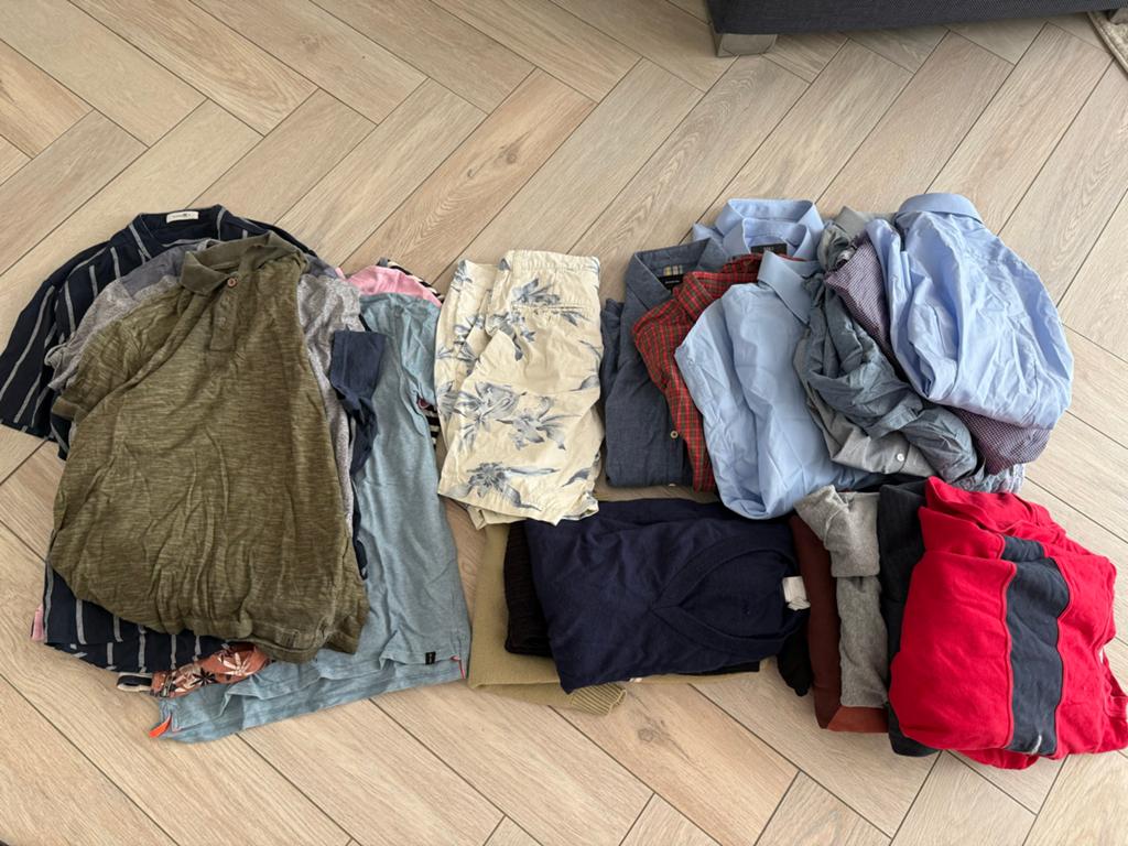 Partij mannenkleding, diverse merken, maat M, Ophalen of Verzenden, Gedragen