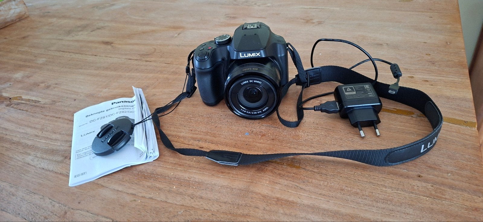 Panasonic Lumix DC-FZ82 Bridgecamera - Zo goed als nieuw, Accu, Panasonic, Beeldstabilisatie, Ophalen of Verzenden
