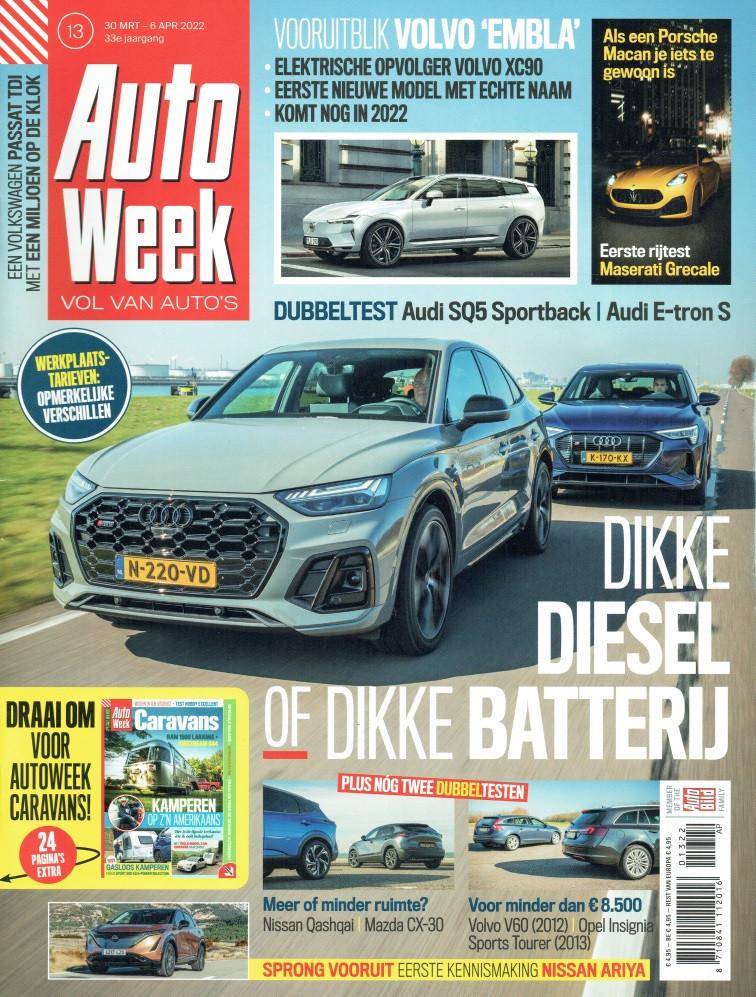 Autoweek 2022 nr. 13 (o.a. Mazda CX-30 & Nissan Qashqai), Verzenden, Gelezen, Algemeen