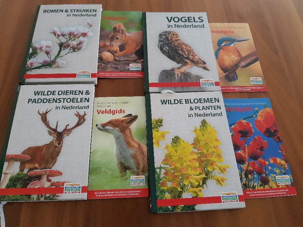 natuurboekjes postcodeloterij, Boeken, Ophalen, Bloemen, Planten en Bomen, Nieuw, Diverse auteurs