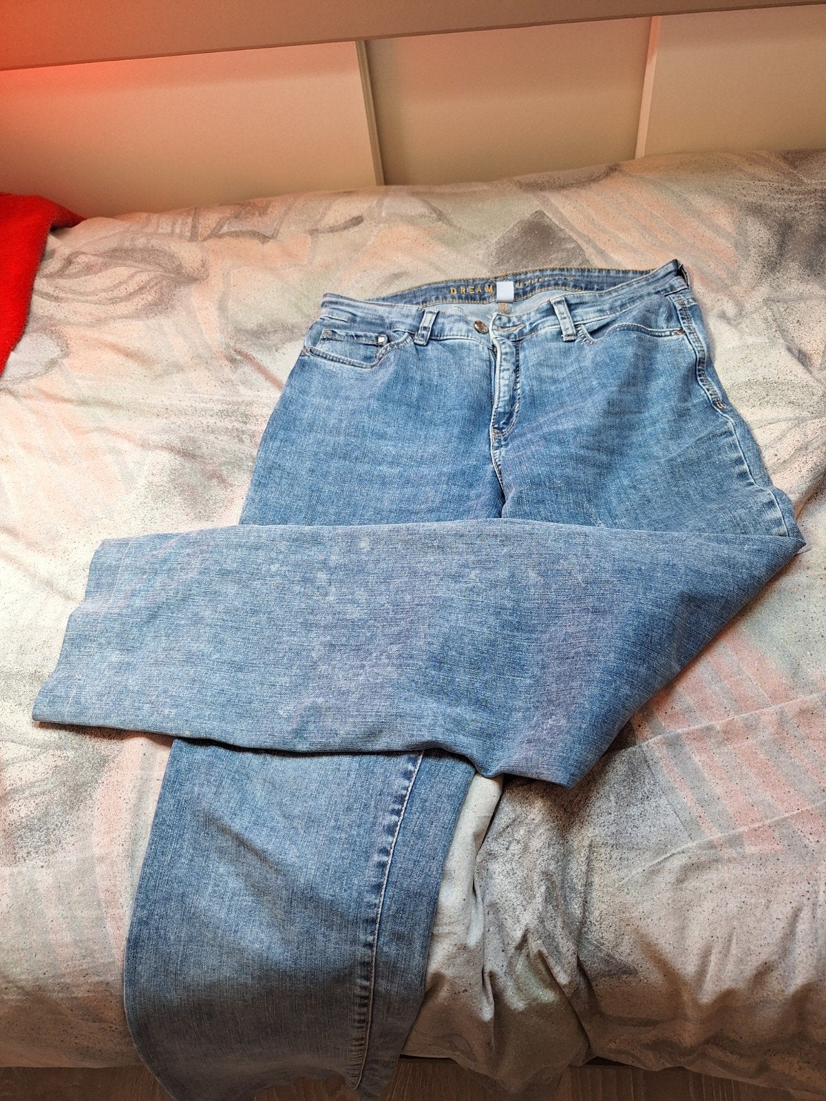 te koop dames broek 44, Kleding | Dames, Ophalen of Verzenden, Zo goed als nieuw, Blauw, W33 - W36 (confectie 42/44)