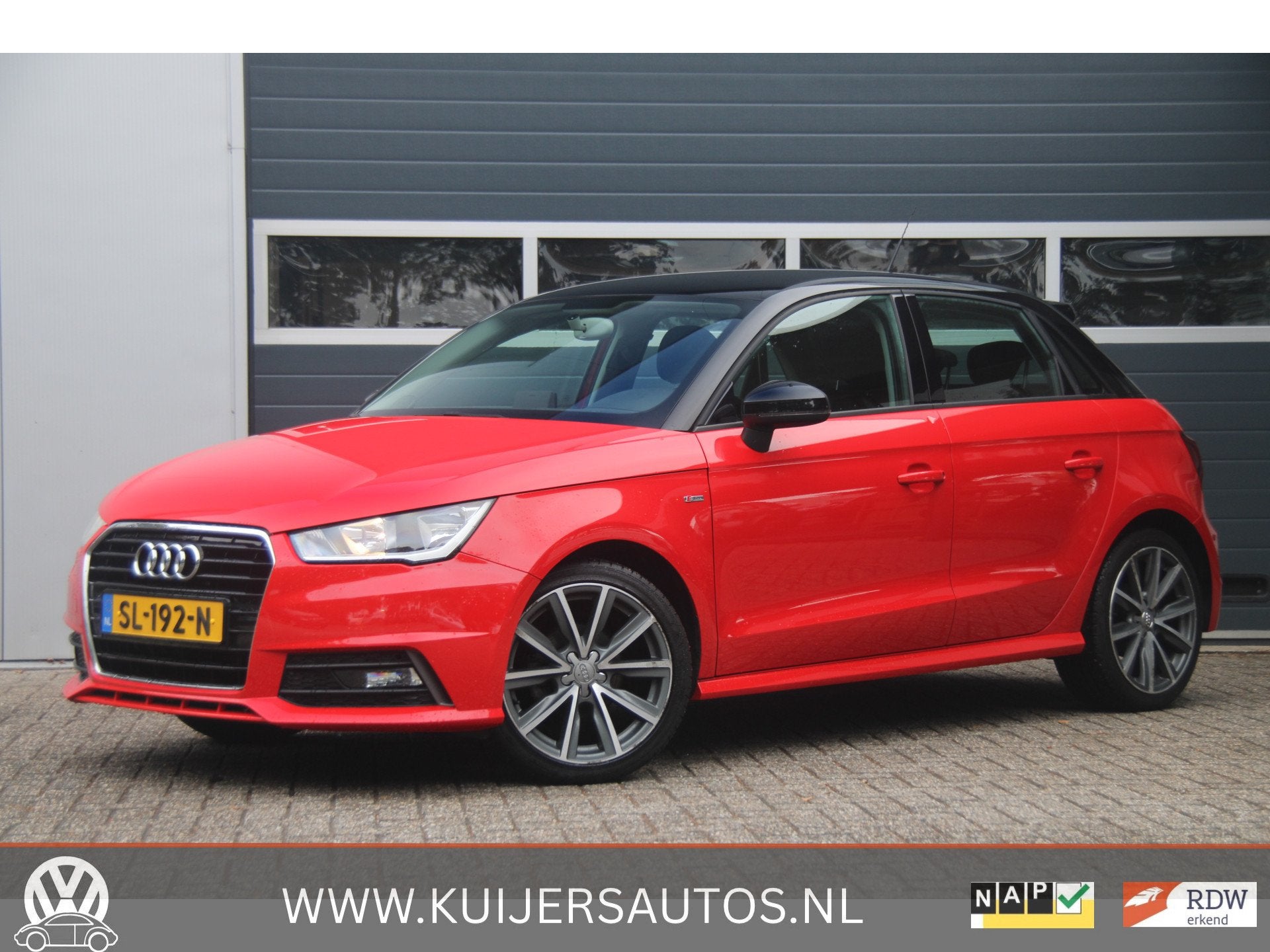 Audi A1 Sportback 1.0 TFSI Adrenalin S-Line | Airco | Cruise, Voorwielaandrijving, Stof, Met garantie (alle), 4 stoelen