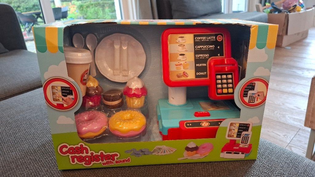Speelgoedkassa, Ophalen of Verzenden, Nieuw, Elektronica, Met geluid