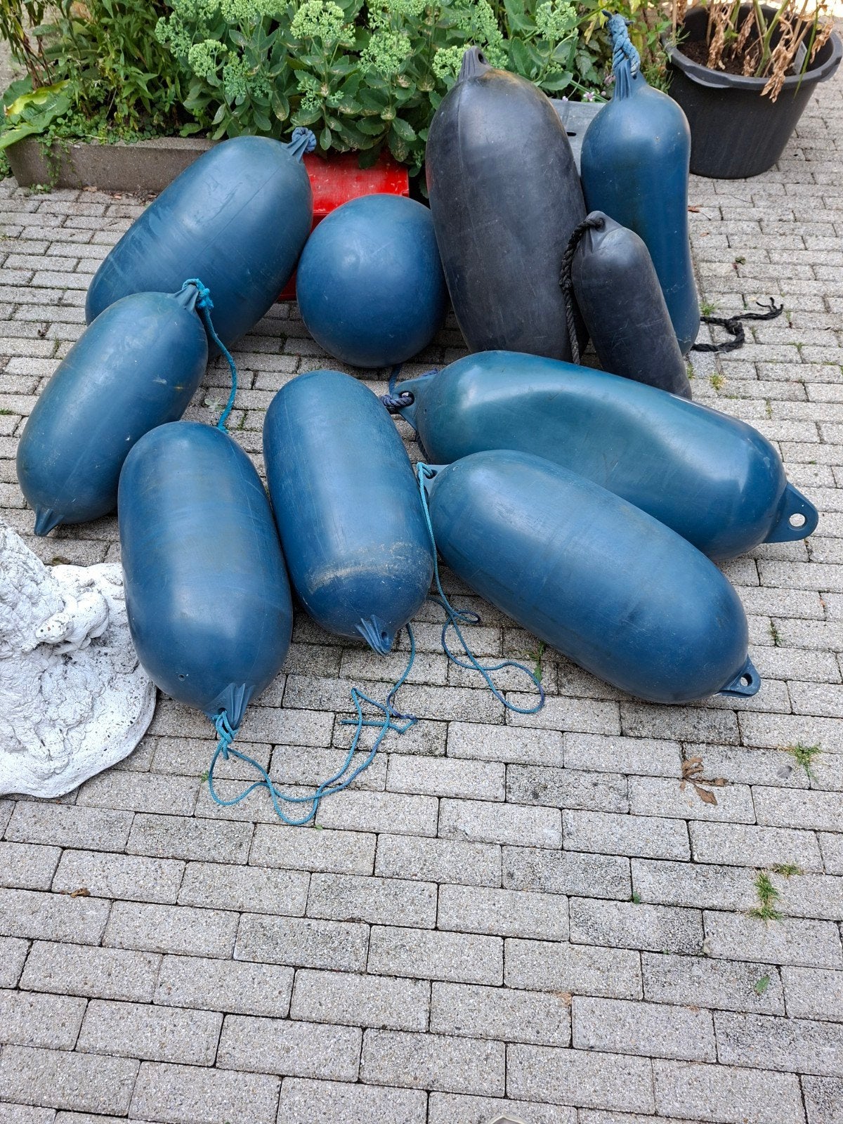 fenders en/of stootwillen 10 stuks, Watersport en Boten, Ophalen, Gebruikt, Overige typen