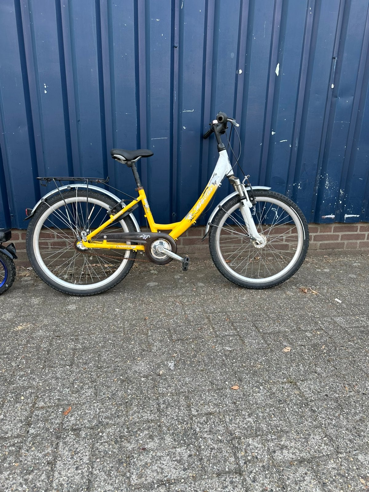Kinderfiets 24 inch, Fietsen en Brommers, Fietsen | Cruisers en Lowriders, Minder dan 47 cm, Ophalen, Gebruikt, Staal