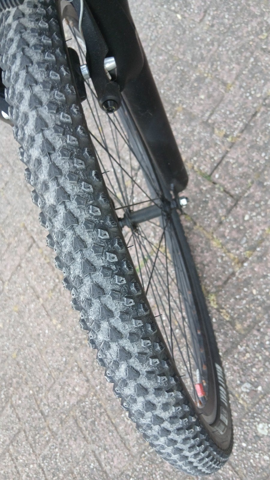 Mountainbike met defecte voorrem, Fietsen en Brommers, Ophalen of Verzenden