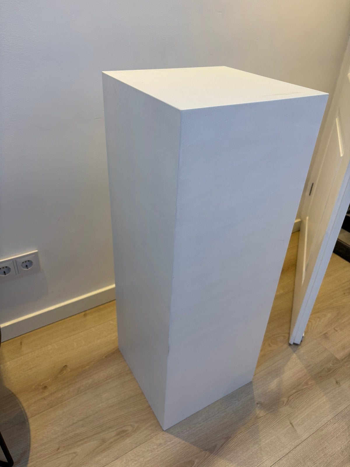 Zuil wit 35 x 35 x 95, Huis en Inrichting, Ophalen, Gebruikt