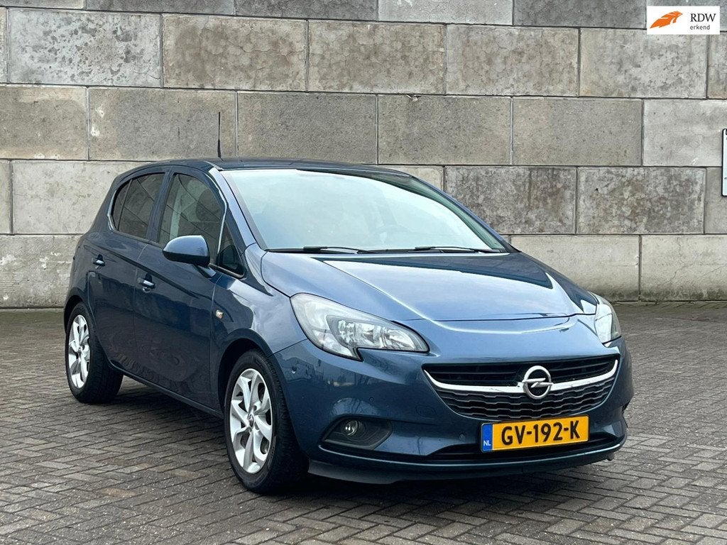 Opel Corsa 1.0 Turbo Edition,rijdt schakelt 100%, Voorwielaandrijving, Gebruikt, Euro 6, Blauw