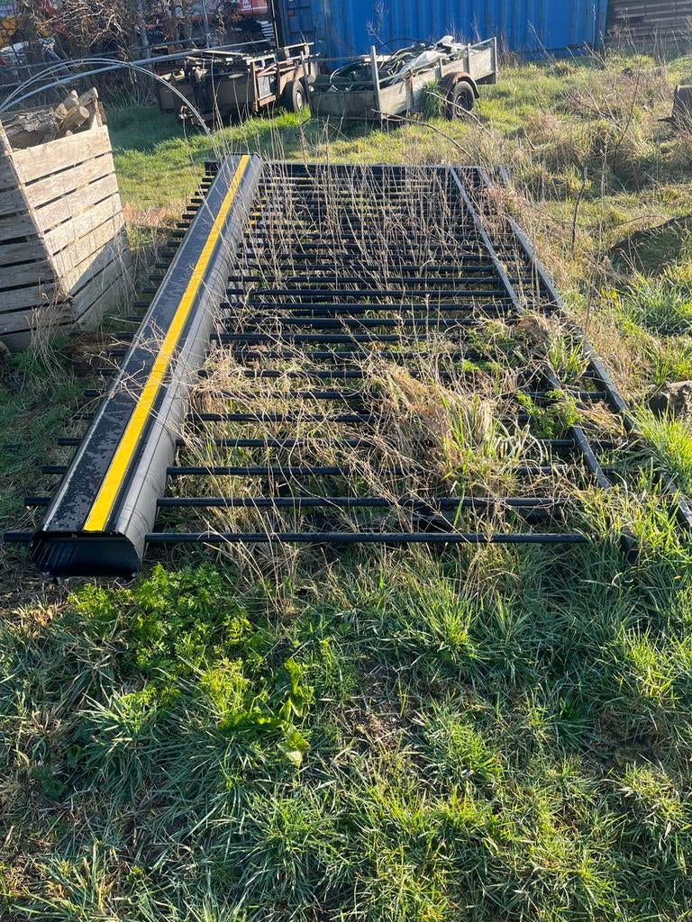 Heras schuifpoort, Tuin en Terras, Tuinhekken en Hekwerk, Ophalen, Zo goed als nieuw, IJzer, Spijlenhekwerk