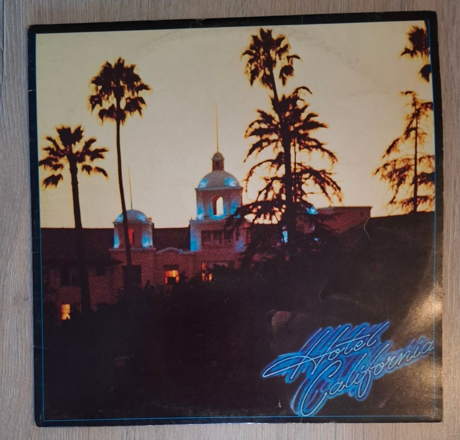 The Eagles - Hotel California LP (1976), LP, Rock, Gebruikt, Ophalen of Verzenden
