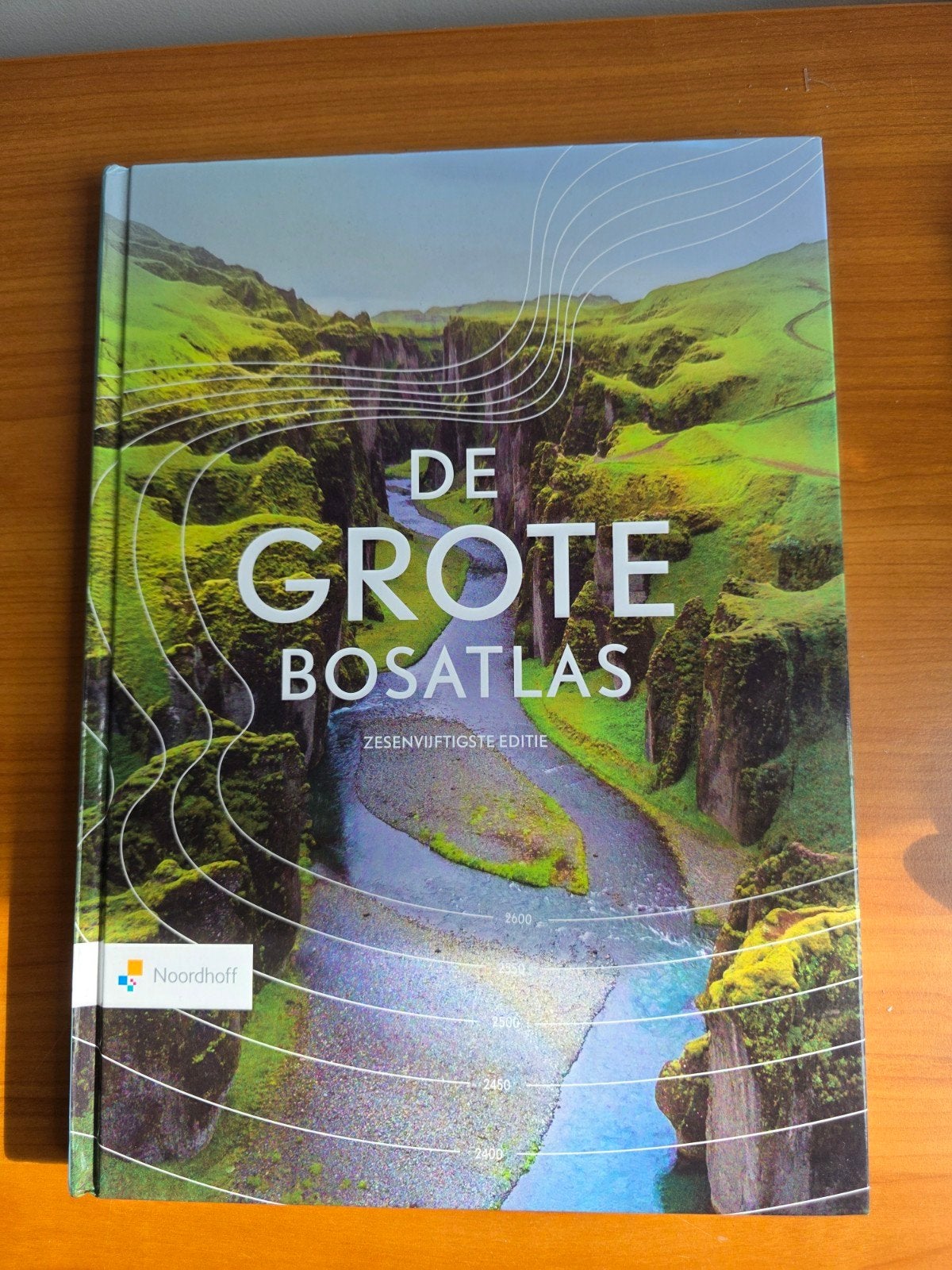 Grote Bosatlas 56e editie - Gladnieuw, Boeken, Atlassen en Landkaarten, Bosatlas, 2000 tot heden, Nieuw, Ophalen of Verzenden