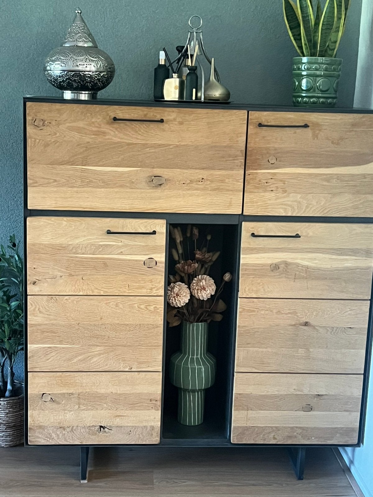 wandkast,opbergkast,industrieel, Huis en Inrichting, Kasten | Dressoirs, Ophalen, Zo goed als nieuw, 25 tot 50 cm, Metaal