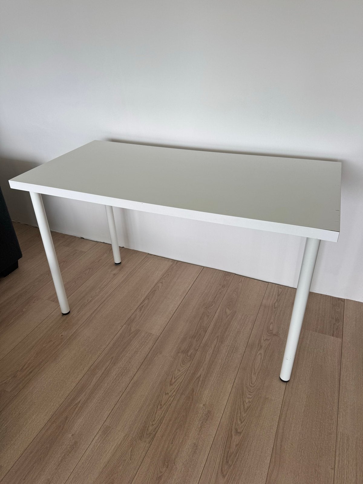 IKEA Lagkapten tafelblad (120x60) met 4x Adils tafelpoot, Ophalen, Kunststof, Gebruikt, 100 tot 150 cm