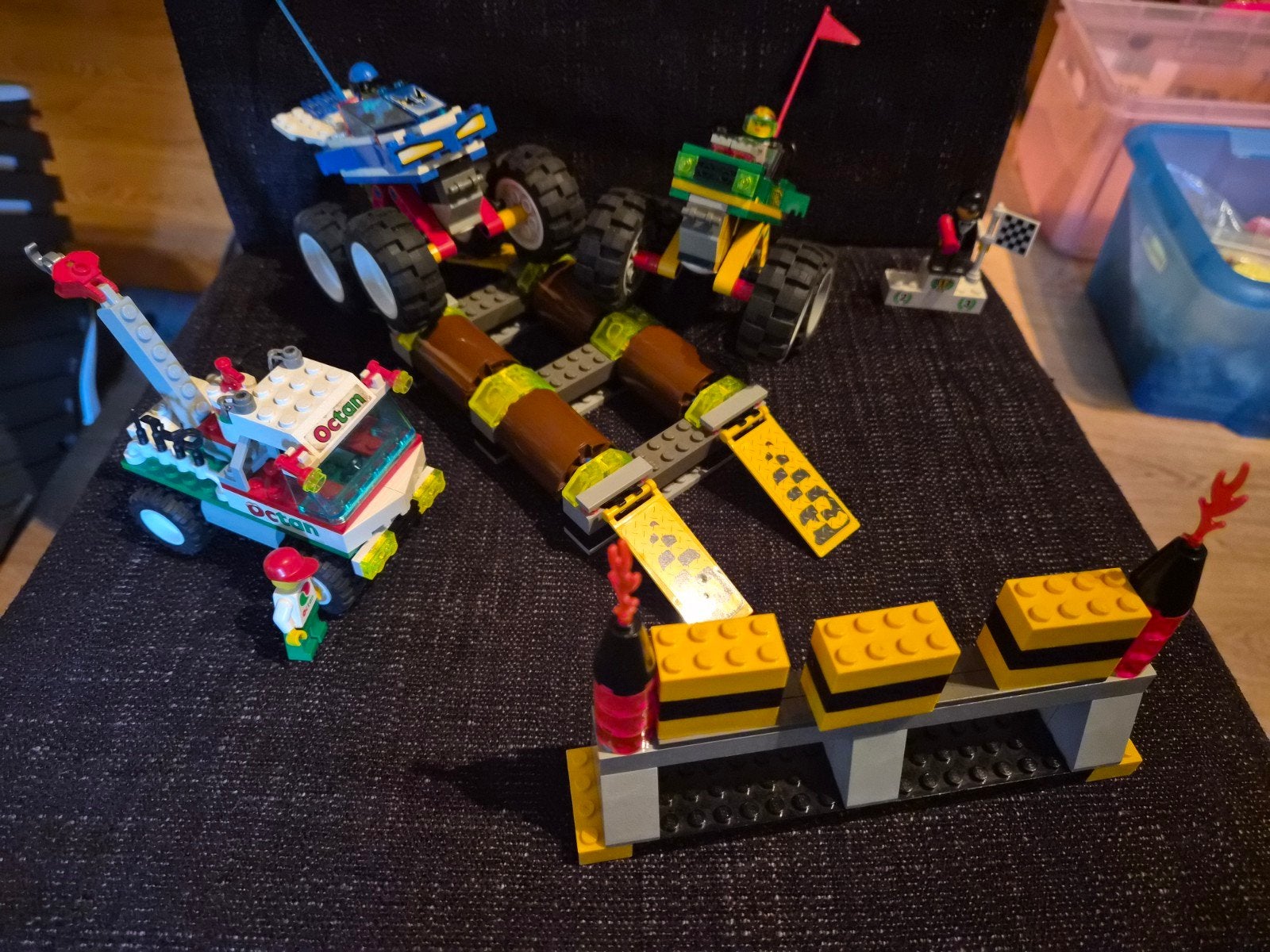 LEGO 6617 Crash Challenge (2000) met Handleiding, Gebruikt, Lego, Compleet, Ophalen of Verzenden