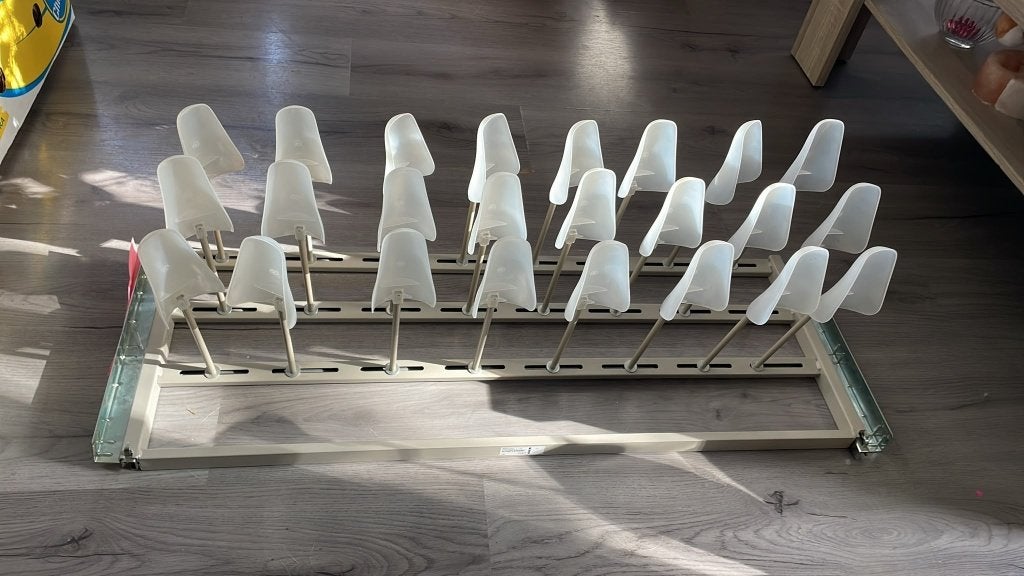 IKEA schoenenrek uittrekbaar voor kast, Ophalen, Met plank(en), Modern, functioneel, 50 tot 100 cm