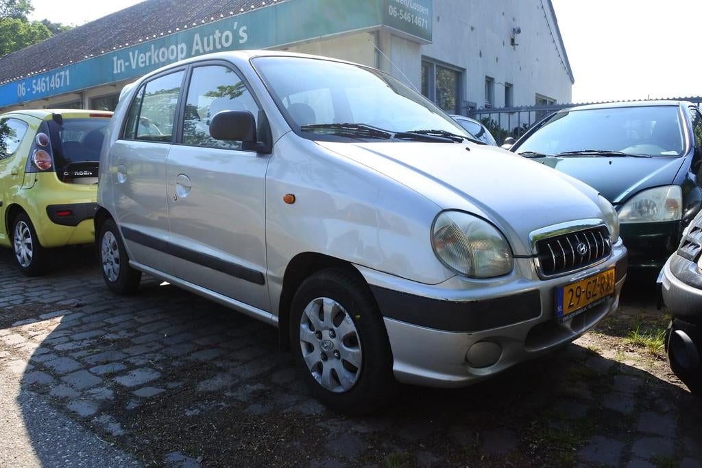 Hyundai Atos Spirit 1.0i SLX 5 drs automaat 93 dkm nw apk 28, Auto's, Hyundai, Stof, Gebruikt, 4 cilinders, 833 kg