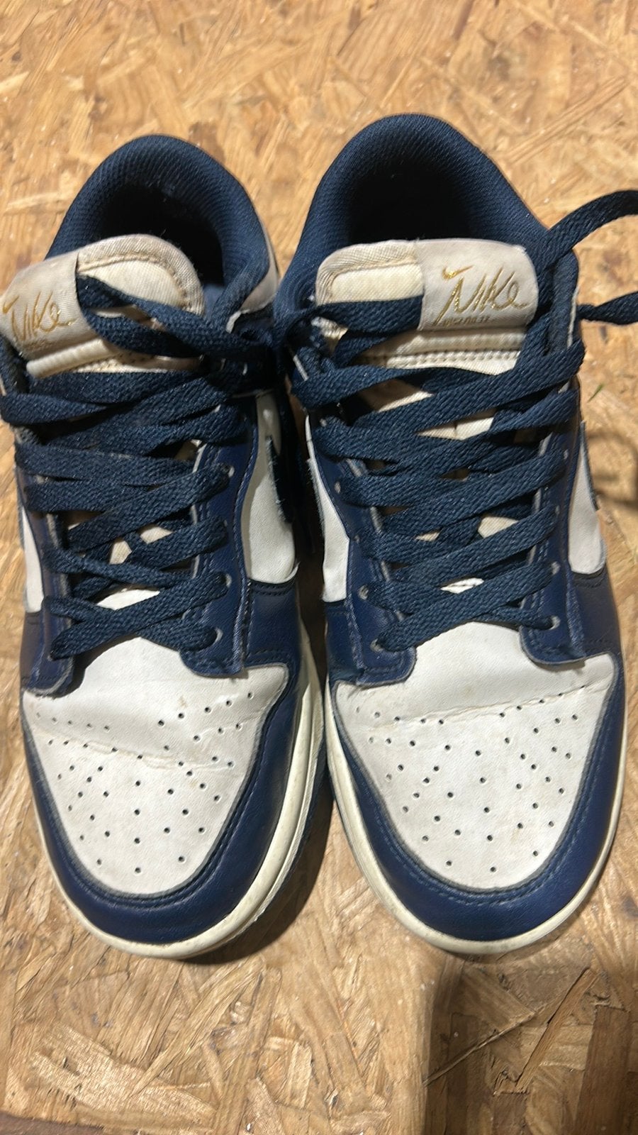 Nike sneakers Maat 38,5 Blauw wit, Sport en Fitness, Loopsport en Atletiek, Ophalen of Verzenden, Zo goed als nieuw, Hardloopschoenen