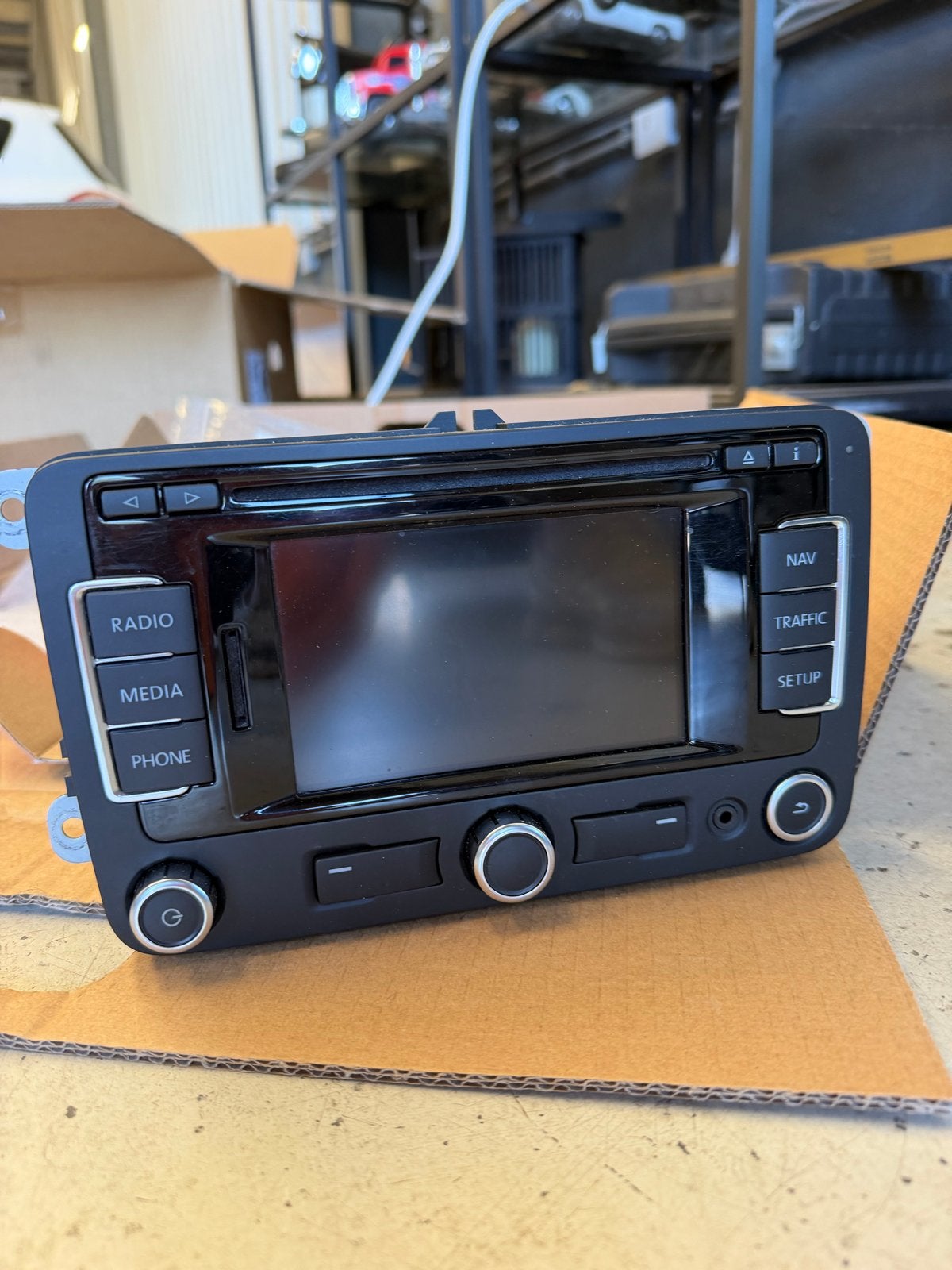 Volkswagen RNS310 Navigatiesysteem - Origineel VW/Audi, Ophalen of Verzenden, Gebruikt