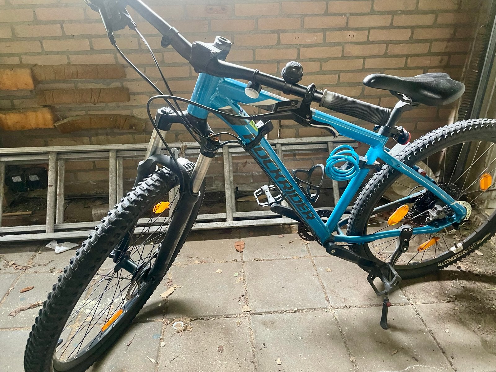Rockrider ST 540 Mountainbike Maat S - Opknapper (Zonder Ket, Fietsen en Brommers, Fietsen | Mountainbikes en ATB, Gebruikt, Hardtail