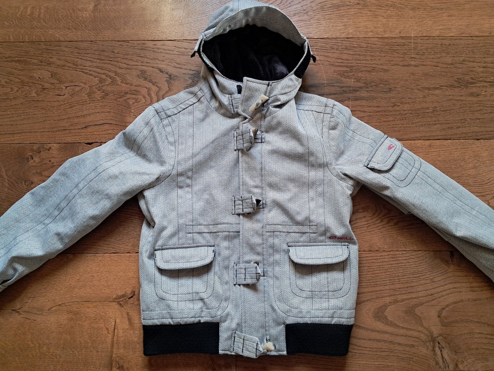 o'neill winter/ ski jas, Kinderen en Baby's, Kinderkleding | Maat 152, Ophalen of Verzenden, Zo goed als nieuw, Jas