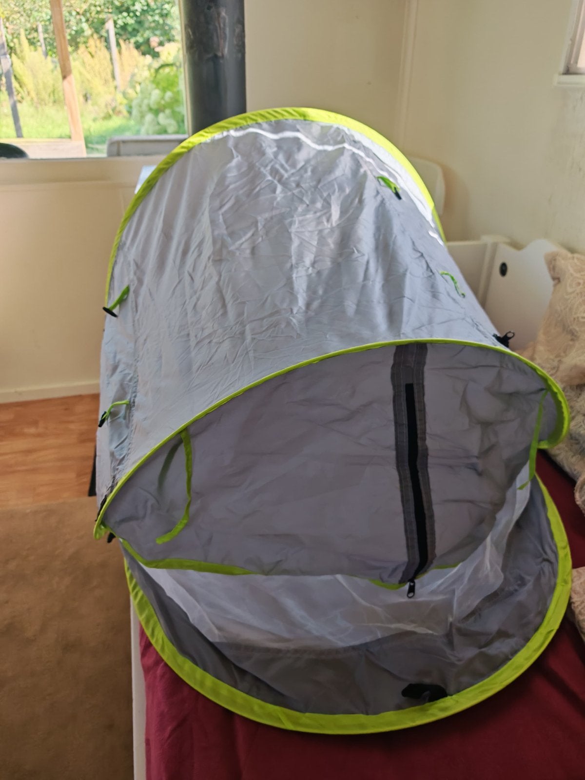Pop-up tentje voor baby/kind - ideaal voor reizen, Ophalen of Verzenden, Zo goed als nieuw, Tot en met 2