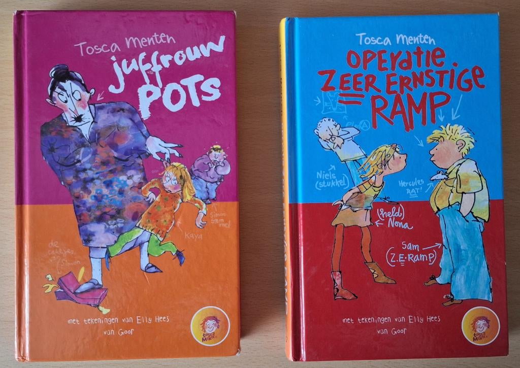 Tosca Menten 2x, Ophalen of Verzenden, Zo goed als nieuw, Tosca Menten, Fictie algemeen