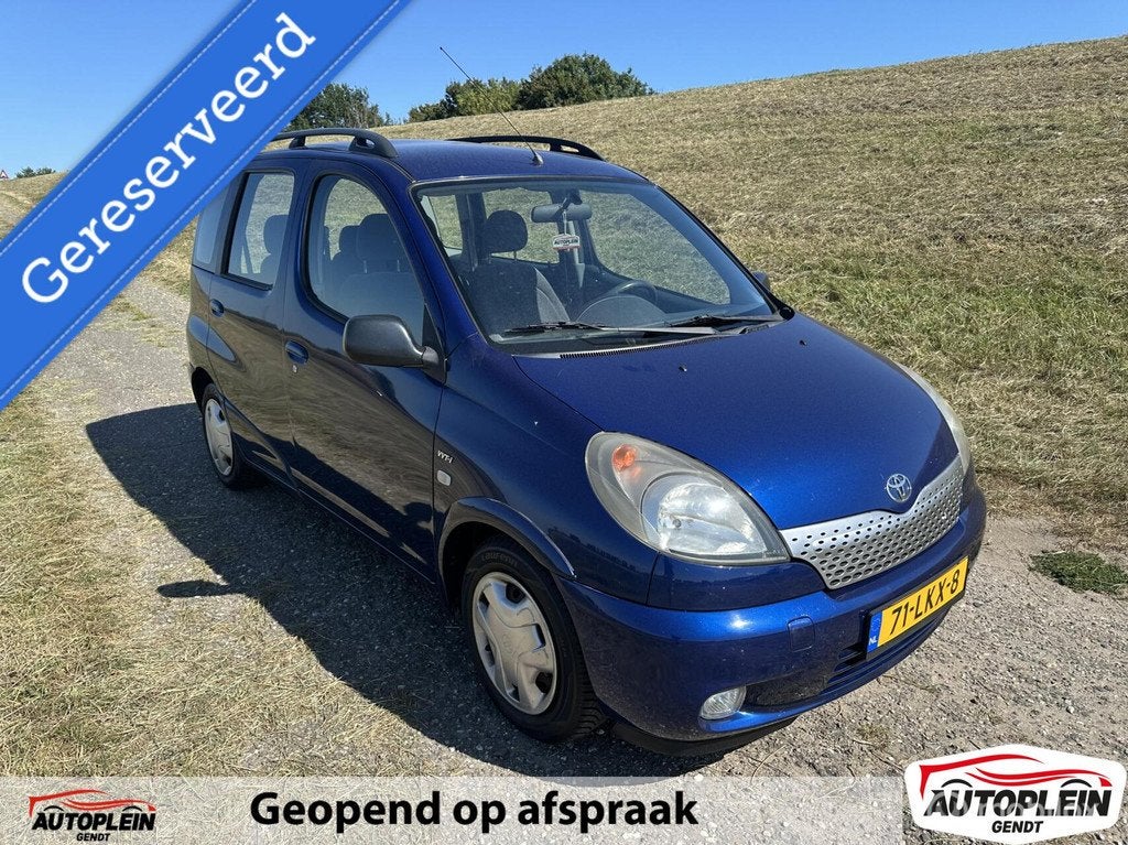 Toyota Yaris Verso 1.3-16V VVT-i Sol AUTOMAAT IJskoude AIRCO, Auto's, 1299 cc, 86 pk, 4 cilinders, Blauw