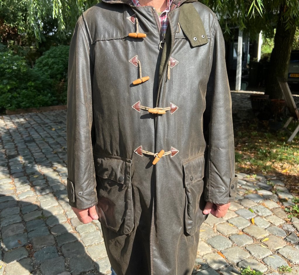 Barbour winterjas met voering en capuchon - XL, Barbour, Maat 56/58 (XL), Ophalen of Verzenden, Zo goed als nieuw