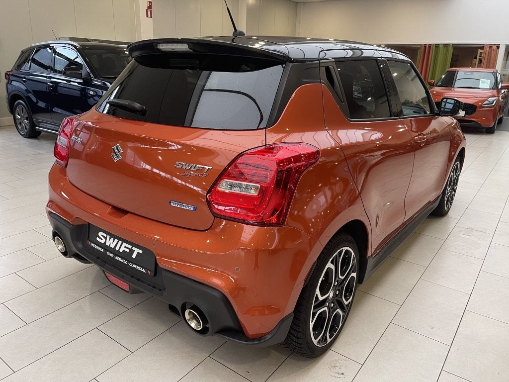 Suzuki Swift 1.4 Sport [ LAGE KM | APPLE CARPLAY / ANDROID A, Auto's, Keurmerk '100% Onderhouden', 12 maanden, Stof, Gebruikt