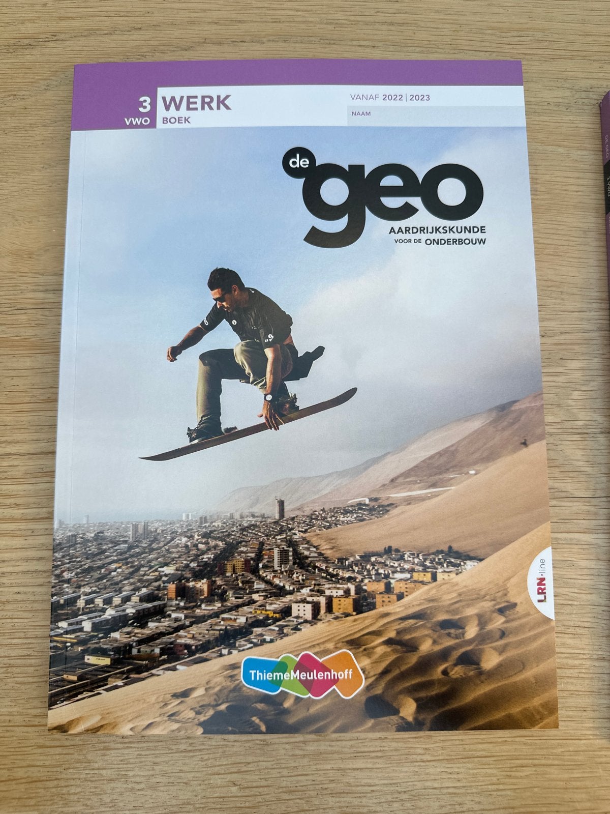 De Geo Aardrijkskunde VWO 3 Werkboek & Leerboek 2022/2023, Ophalen of Verzenden, Zo goed als nieuw, VWO, Aardrijkskunde