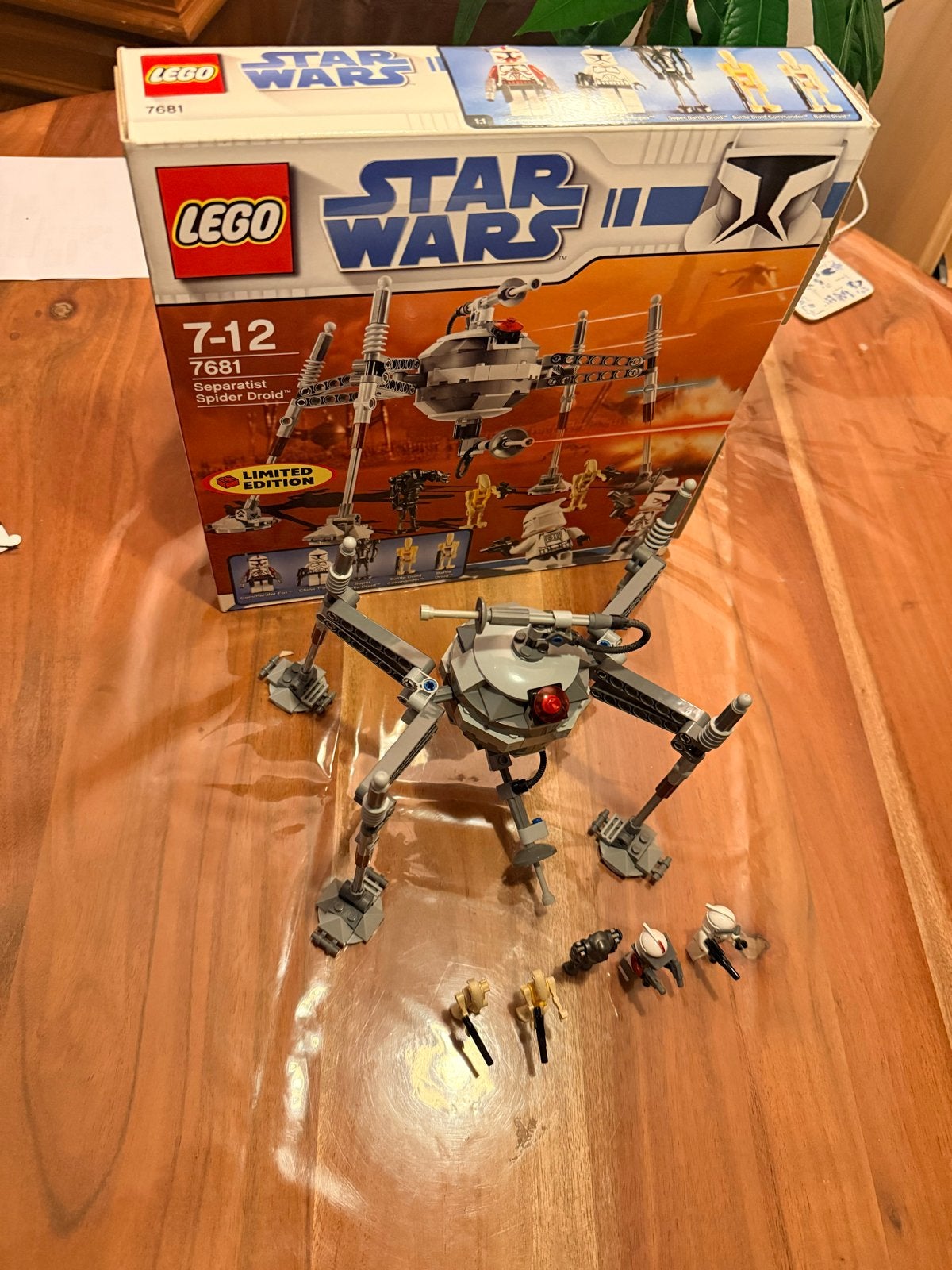 LEGO Star Wars 7681 Separatist Spider Droid Limited Edition, Ophalen, Star Wars, Lego, Inclusief accessoires