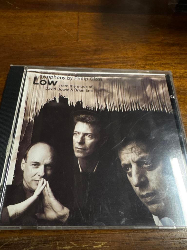 Philip Glass: Low Symphony (CD) - Bowie & Eno, Ophalen of Verzenden, Modernisme tot heden, Gebruikt, Orkest of Ballet