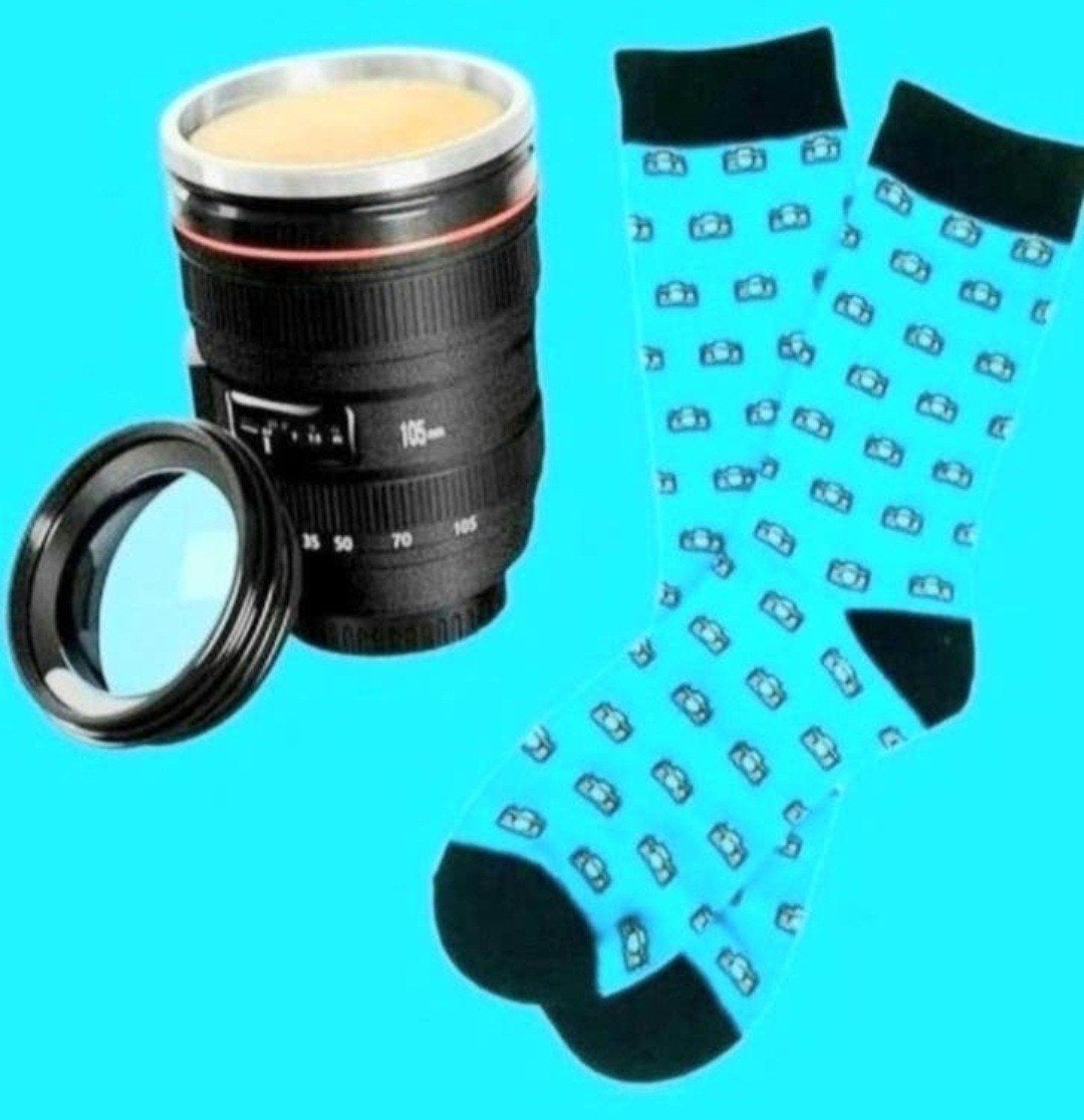 CAMERA SOKKEN + CAMARA LENS  (THERMO MOK/BEKER), Ophalen of Verzenden, Nieuw