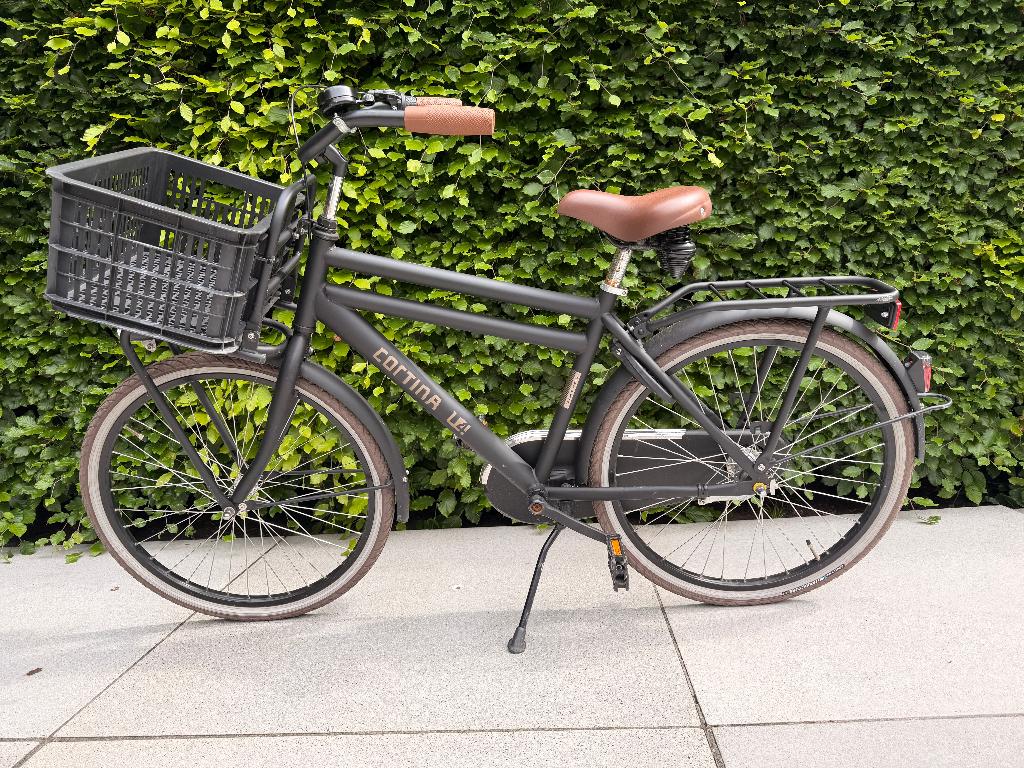 Cortina U4 Mini 24" Transportfiets, Terugtraprem, Gebruikt, Versnellingen, Minder dan 49 cm