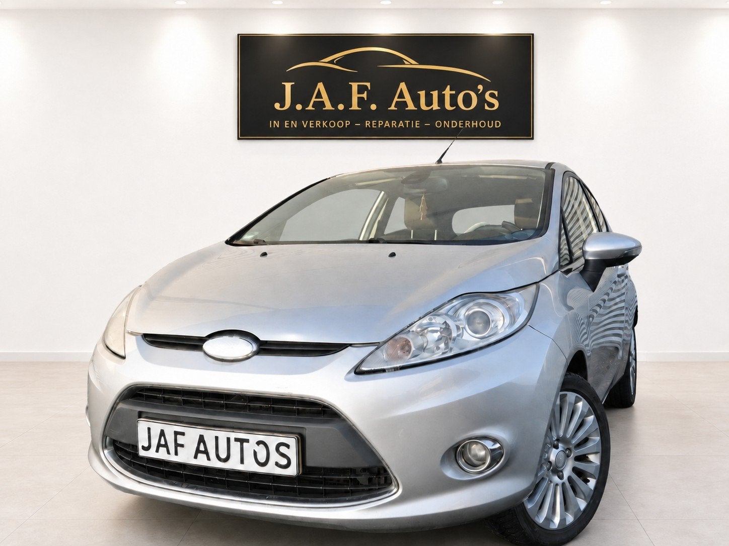 Ford Fiesta 1.4 Airco❄️ Cruise Leder✅️ 1ste eigenaar, Voorwielaandrijving, 31 €/maand, 4 cilinders, Handgeschakeld