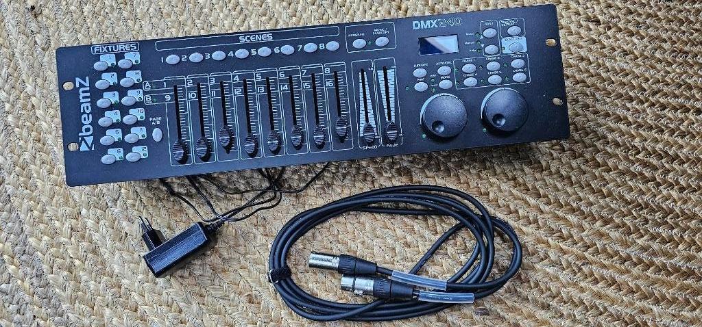 Lichtcontroller Beamz DMX- 240 nieuw!, Ophalen of Verzenden, Nieuw, Licht