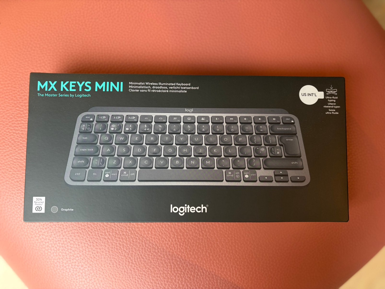 Logitech MX Keys mini toetsenbord, Ophalen of Verzenden, Qwerty, Zo goed als nieuw