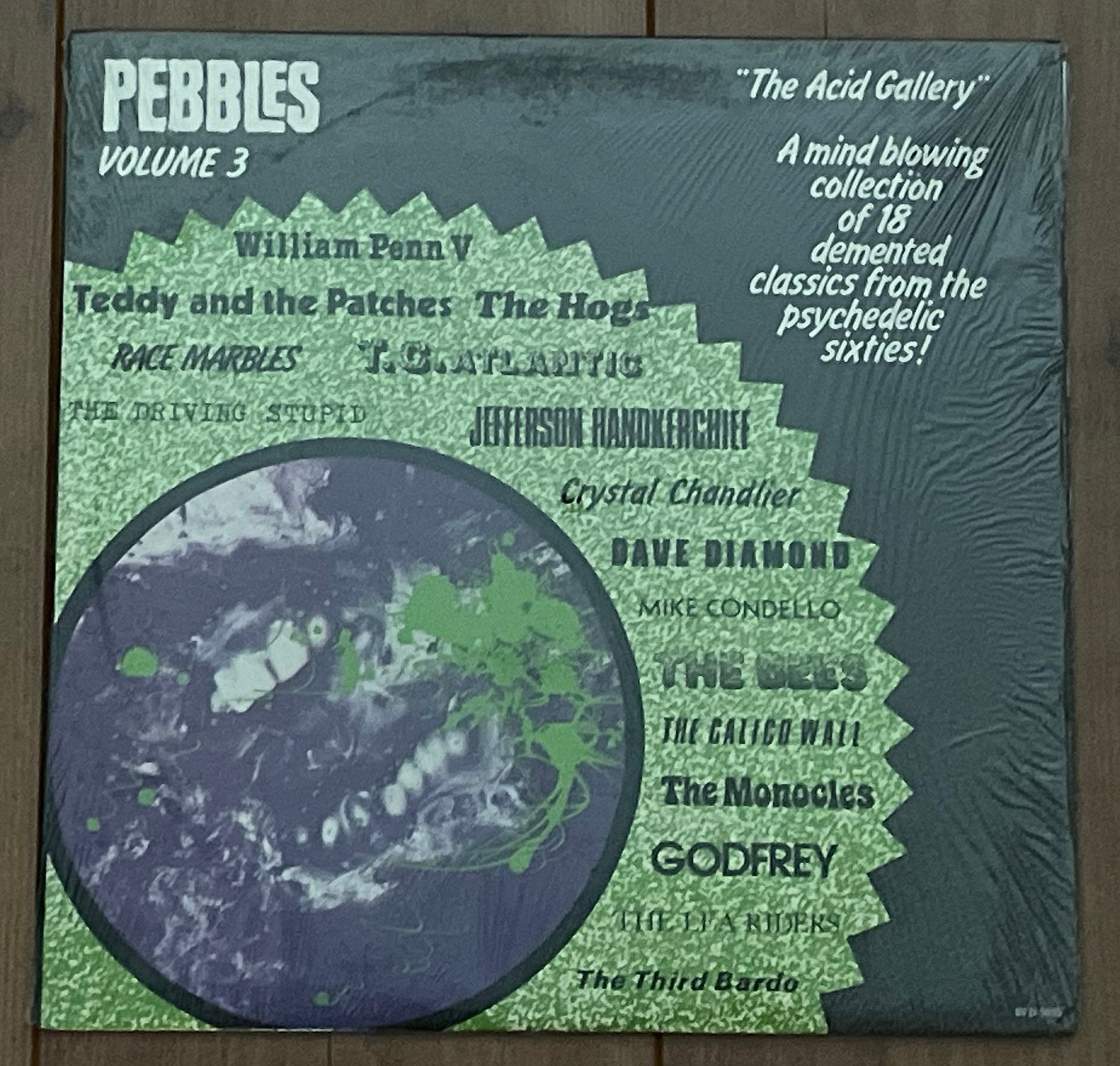 Various - Pebbles Volume 3 "The Acid Gallery" lp / VG++, Cd's en Dvd's, LP, Gebruikt, Ophalen of Verzenden, 12 inch