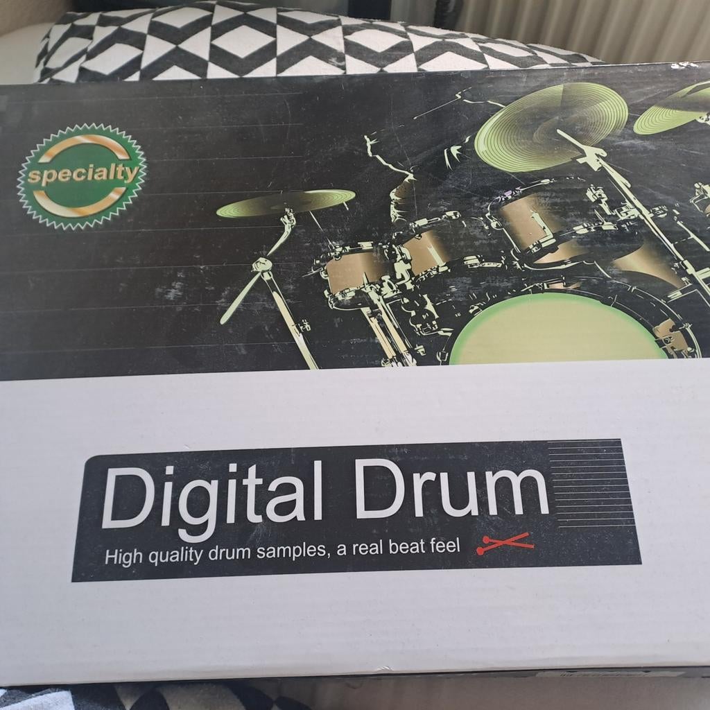 Mini Digitale Drumstel - Compact en Draagbaar, Muziek en Instrumenten, Drumstellen en Slagwerk, Ophalen